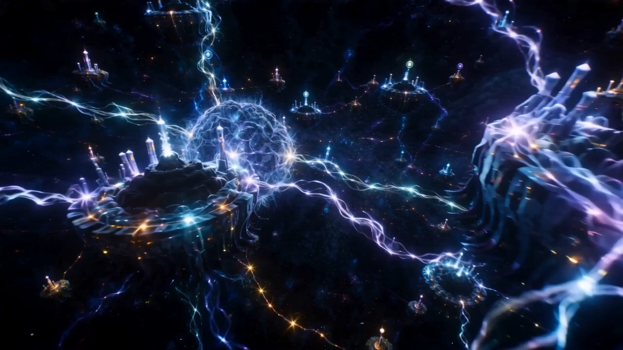 A previsual study of a connected intelligent world
